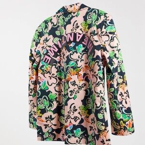 Floral Print Women's Blazer